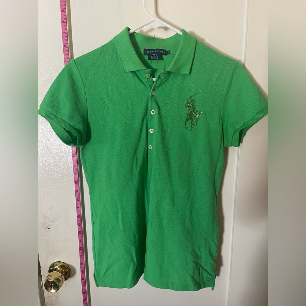 Ralph Lauren Green Short Sleeve Polo